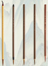 六品堂中國(guó)畫毛筆套裝初學(xué)者專用工筆畫狼毫小紅毛鼠須勾線筆花枝俏葉筋瘦金體臨摹花鳥白描線邊【5支裝】 曬單實(shí)拍圖