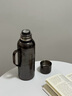格麗思（GREENIS）純鈦傳世壺鈦杯燜茶壺保溫壺燜泡壺傳家壺家用暖熱茶水壺機械溫顯 玄黑傳世壺0.9L 曬單實(shí)拍圖