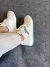 安踏板鞋小零感女鞋2025新款厚底增高百搭休閑鞋學(xué)生輕便軟底運動(dòng)鞋女 象牙白/沙?；?37.5 曬單實(shí)拍圖