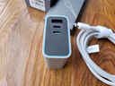 CUKTECH酷態(tài)科65W三口氮化鎵充電器USB/Type-C快充頭適用PD20W蘋果16小米/華為/三星/Macbook/筆記本電腦 曬單實拍圖