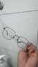 依視路（ESSILOR） 新款商務(wù)男鏡架時尚鏡框女配依視路鏡片近視定制眼鏡網(wǎng)上配鏡 鈦金屬-4023BK-黑色 鏡框+依視路A4防藍光1.60現(xiàn)片 曬單實拍圖