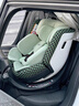 虎貝爾E360pro兒童安全座椅0-7-12歲寶寶嬰兒車載汽車用通風(fēng) 【智能通風(fēng)版】E360pro-綠格 曬單實拍圖