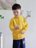 POLOWALK童裝男童長(cháng)袖針織衫2025秋季新品毛衣簡(jiǎn)系中高領(lǐng)套頭外套 黃色 150 150cm 曬單實(shí)拍圖