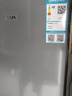 奧克斯（AUX）實(shí)標125升家用雙兩門(mén)電冰箱大容量節能宿舍租房寢室用上冷藏下冷凍小型冰箱BCD-125K160L珍珠白 星河灰 曬單實(shí)拍圖