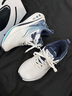 邦特運動(dòng)鞋鞋子跑步鞋透氣網(wǎng)面輕便防滑耐磨休閑鞋 白藍（棉） 45 曬單實(shí)拍圖