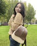 ANYSMIC奢侈高檔品牌女士雙肩包女2025新款旅游旅行戶(hù)外背包時(shí)尚撞色女包 主圖款 曬單實(shí)拍圖
