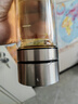 XDO一鍵開蓋水杯男士茶杯雙層玻璃泡茶杯子防爆耐高溫全鋼蓋 曬單實(shí)拍圖