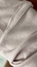 無(wú)印良品（MUJI）女式 柔軟針織家居連衣裙 長(cháng)袖睡裙女寬松家居服秋季 FD33CC5A 煙熏粉色 S -M (160/84A) 曬單實(shí)拍圖