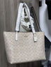 蔻馳（COACH）奢侈品女包FIONA ZIP TOTE系列托特包單肩手提包送女友禮物 新款CBT18IMXDM 曬單實拍圖