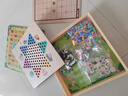 得力（deli）六合一兒童游戲棋套裝圍棋象棋跳棋飛行棋斗獸棋啟智禮物 曬單實拍圖