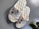 DFBK德國孕婦專(zhuān)用防滑拖鞋室內家居浴室洗澡eva不臭腳靜音家用涼拖鞋 白色彩點(diǎn)【R11級防滑標準】 36-37 曬單實(shí)拍圖