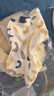 愛(ài)貝迪拉（AIBEDILA） 嬰兒口水巾4條純棉印花圍嘴寶寶360°旋轉飯兜3層新生兒防水圍兜 曬單實(shí)拍圖