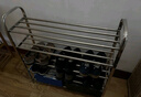 不銹鋼鞋架多層家用門口簡易鞋柜收納宿舍神器架子新款出租屋加粗 六層長100寬24【高98厘米】 曬單實拍圖