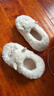 斐月伽棉拖鞋女外穿卡通可愛(ài)風(fēng)2025秋冬新款包跟月子鞋防滑家居毛毛拖鞋 白色包跟 38-39 （適合37-38） 曬單實(shí)拍圖