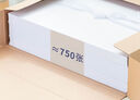 得力(deli)10只40mm340g無酸牛皮紙文件盒 加厚塑料財(cái)會(huì)檔案盒  考試收納  5611 曬單實(shí)拍圖