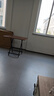 折疊桌餐桌家用小戶型吃飯桌簡易租房出租屋正方形小方桌子便攜式 胡桃+黑架【80*80*74cm】 曬單實拍圖
