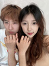 唯一（Winy）七夕情人節禮物送女友999純銀情侶戒指一對婚戒男士女款情侶對戒 曬單實(shí)拍圖