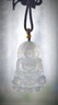 鳳禧珠寶冰種翡翠觀(guān)音吊墜男士款黃金珠天然玉石項鏈玉墜生日禮物高端 曬單實(shí)拍圖