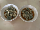 純白橫紋7英寸碗家用陶瓷餐具米飯碗面碗陶瓷菜盤陶瓷餐具 4只純白橫紋7英寸碗 曬單實拍圖
