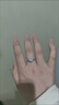 DR求婚鉆戒K金/鉑金Au750經(jīng)典款初雪之吻結(jié)婚莫桑鉆戒指情人節(jié)禮 1克拉莫桑鉆 PT950 閉口(備注碼數(shù)) 曬單實(shí)拍圖