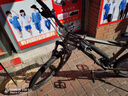 喜德盛（xds）山地車(chē)黑客380避震前叉21速變速鋁合金車(chē)架 黑/灰色17 曬單實(shí)拍圖