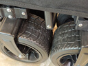 探險者戶(hù)外露營(yíng)推車(chē)聚攏型露營(yíng)車(chē)營(yíng)地車(chē)野營(yíng)可折疊小推車(chē)野餐車(chē)桌板 300L 曜石黑9.5CM雙剎坦克輪-聚攏 曬單實(shí)拍圖