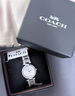 蔻馳（COACH）Cary系列 C字logo銀色滿天星女士手表145038教師節(jié)送女生禮物 銀色14503837 曬單實(shí)拍圖