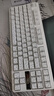 邁從（MCHOSE）K87S/G87旋鈕無(wú)線機(jī)械鍵盤電競(jìng)游戲客制化有線/藍(lán)牙三模gasket結(jié)構(gòu)全鍵熱插拔辦公 G87 白色等高線側(cè)刻 TTC快金軸V2 曬單實(shí)拍圖