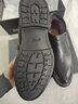 老爺車(chē)冬季棉鞋男短靴羊皮毛一體棉皮鞋男頭層牛皮戶(hù)外防滑保暖雪地靴男 LYCM7063黑色 40 曬單實(shí)拍圖
