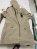 啄木鳥(niǎo)（TUCANO）外套男士秋冬休閑寬松中長(cháng)款風(fēng)衣夾克男連帽韓版上衣 卡其 3XL 曬單實(shí)拍圖