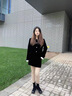 蜘蛛王真皮高跟靴子女秋冬2024新款韓系小踝靴今年流行的洋氣短靴瘦瘦靴 黑色單里 36 曬單實拍圖