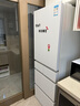 松下（Panasonic）【國家補貼20%】小冰糕日系多門(mén)冰箱法式小戶(hù)型410家用超薄風(fēng)冷無(wú)霜自動(dòng)制冰一級能效NR-JE41PXA-W 曬單實(shí)拍圖