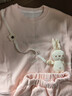 G.DUCKKIDS小黃鴨女寶寶秋裝女童套裝一歲嬰兒衣服小女孩春秋休閑衛衣兩件套 粉紅色l兩件套 100 尺碼2~3歲【 90-100cm】 曬單實(shí)拍圖
