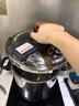 蘇泊爾（SUPOR）防爆高壓鍋燃?xì)庠铍姶艩t兩用 304不銹鋼壓力鍋家用雙耳悅旋帶蒸格 100kPA快壓 22cm 6L 曬單實(shí)拍圖
