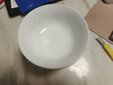 景德鎮（jdz）陶瓷家用中式吃飯碗套裝青花玲瓏白瓷餐具可微波爐烤箱喬遷送禮品 【升級高端禮盒】玉牡丹飯碗*6 曬單實(shí)拍圖