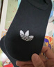 adidas舒適三雙裝船襪男女阿迪達斯官方三葉草 黑色 S 曬單實(shí)拍圖