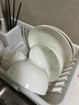 友來(lái)福陶瓷餐具套裝純白碗筷家用釉下彩碗碟套裝二人食8件套 曬單實(shí)拍圖