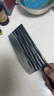 王麻子菜刀 廚房家用不銹鋼鋒利刀具 【手工古法鍛打斬切刀】 曬單實(shí)拍圖