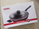 膳魔師炒鍋不粘鍋家用平底煎炒菜鍋輕油少煙輕量化單手電磁爐燃氣灶通用 雅致不粘炒鍋帶蓋 1-4人 30cm 曬單實(shí)拍圖