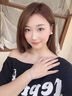 中國黃金足銀紫藤花手鏈手串輕奢小眾高級感手飾結婚送女朋友老婆生日禮物 足銀紫藤花手鏈 小版【品牌禮盒】 曬單實(shí)拍圖