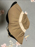 蕉下（beneunder）遮陽(yáng)帽防曬帽女大帽檐漁夫帽子海邊度假爬山裝備夏季太陽(yáng)帽棕 曬單實(shí)拍圖