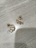 DAISY DREAM官方正品925銀針愛(ài)心耳環(huán)女方圓臉百搭耳釘簡(jiǎn)約小眾設計精致耳飾 愛(ài)心兩戴耳環(huán)【925銀針】 曬單實(shí)拍圖