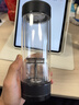 果茲（GUOZI）茶水分離杯雙層高硼硅玻璃杯辦公家用水杯男泡茶杯子中秋節(jié)禮物 曬單實(shí)拍圖