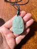 普生祥和田玉吊墜本命佛八大守護(hù)神男女掛墜七夕情人節(jié)禮物 生肖?；ⅲ禾摽詹仄兴_ 中號(hào)：長(zhǎng)約4.8cm 曬單實(shí)拍圖