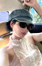 范思哲（VERSACE）太陽(yáng)鏡眼鏡架男女款時(shí)尚網(wǎng)紅款遮陽(yáng)墨鏡遮陽(yáng)眼鏡4361 GB187 53 曬單實(shí)拍圖