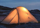 Naturehike挪客云尚PRO/BASE/UL超輕徒步登山帳篷 1-2人3人雙層抗風(fēng)抗雨三季 云尚PRO/2人/20D尼龍/月巖砂 曬單實(shí)拍圖