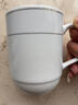 陶相惠陶瓷茶杯辦公會(huì )議水杯家用喝茶杯子金邊開(kāi)會(huì )杯子6只套裝定制印字 曬單實(shí)拍圖