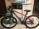 瑪莎拉蒂碳纖維油碟山地自行車(chē)成人男款青少年減震騎行車(chē)變速學(xué)生公路單車(chē) 瑪莎拉蒂-曜石黑-藍圖30速-油碟 27.5英寸【適合身高170-195CM】 碳纖維（凈重13.8kg) 曬單實(shí)拍圖