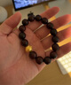 周六福（ZLF）  黃金轉運珠男款足金六字真言小葉紫檀手串 定價(jià) 1.03g 曬單實(shí)拍圖