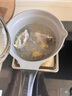 北鼎（Buydeem）奶鍋湯鍋寶寶輔食鍋小煮鍋0氟陶瓷油月瓷不粘奶鍋18cm小鵝黃 曬單實(shí)拍圖
